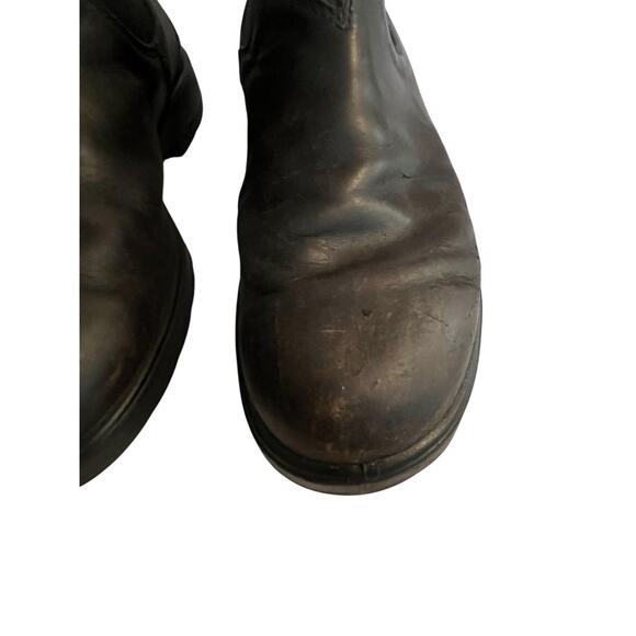 Blundstone Unisex Classic Round Toe Chelsea Boot Rustic Black US Men 9 Women 11 - Picture 2 of 11